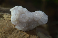 Natural Pale Lilac Spirit Quartz Clusters x 12 From Boekenhouthoek, South Africa