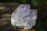 Natural Jacaranda Amethyst Clusters  x 3 From Mumbwa, Zambia - Toprock Gemstones and Minerals 