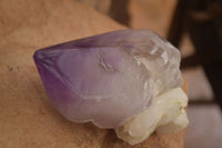 Polished  Stunning Window Amethyst Crystals x 3 From Southern Africa