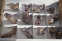 Natural Hand Made Chiredzi Amethyst Conglomerate Specimens x 13 From Chiredzi, Zimbabwe