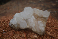 Natural Clear Quartz Clusters  x 6 From Madagascar - Toprock Gemstones and Minerals 