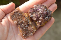 Natural Mixed Selection Of Amethyst & White Spirit Quartz Clusters x 15 From Southern Africa - TopRock