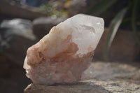 Polished Large Quartz Crystals x 3 From Madagascar