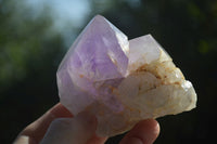 Natural Jacaranda Amethyst Clusters  x 3 From Mumbwa, Zambia - Toprock Gemstones and Minerals 