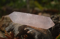 Polished Double Terminated Pink Rose Quartz Points  x 4 From Ambatondrazaka, Madagascar - TopRock