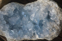 Natural Blue Celestite Specimens  x 2 From Sakoany, Madagascar