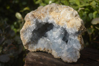 Natural Blue Celestite Specimens  x 2 From Sakoany, Madagascar