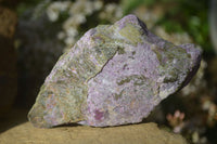 Natural Rough Stichtite & Serpentine Specimens x 6 From Barberton, South Africa