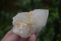 Natural "Cathedral Window" Cascading Candle Quartz Crystals x 12 From Madagascar - Toprock Gemstones and Minerals 