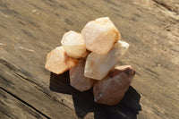 Natural Single Pineapple Quartz Crystals  x 35 From Madagascar - TopRock