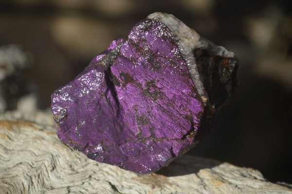 Natural Metallic Purpurite Cobbed Specimens x 12 From Erongo, Namibia