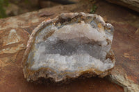 Natural Crystal & Amethyst Centred Geodes  x 6 From Zululand, South Africa - TopRock