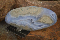 Polished Blue Lace Agate Free Form  x 1 From Nsanje, Malawi - Toprock Gemstones and Minerals 