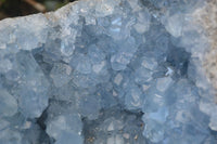 Natural Blue Celestite Geode Specimen  x 1 From Sakoany, Madagascar