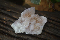 Natural Pale Lilac Spirit Quartz Clusters x 12 From Boekenhouthoek, South Africa