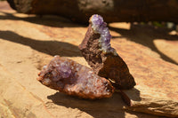 Natural Small Amethyst & Basalt Geode Specimens  x 35 From Zululand, South Africa - TopRock