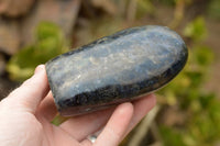 Polished Pair Of Rare Iolite / Water Sapphire Standing Free Forms  x 2 From Madagascar - TopRock