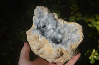 Natural Blue Celestite Specimens  x 2 From Sakoany, Madagascar