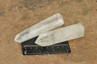 Polished Clear Quartz Crystal Points x 6 From Madagascar - TopRock