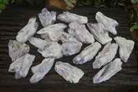 Natural Sugar Amethyst Crystal Clusters  x 24 From Zambia - Toprock Gemstones and Minerals 