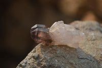 Natural Window Amethyst Crystals  x 35 From Chiredzi, Zimbabwe