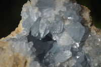 Natural Blue Celestite Specimens  x 2 From Sakoany, Madagascar