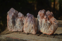 Natural Sugar Amethyst Clusters  x 6 From Zambia - Toprock Gemstones and Minerals 