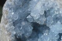 Natural Blue Celestite Geode Specimen  x 1 From Sakoany, Madagascar