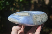 Polished Blue Lace Agate Free Form  x 1 From Nsanje, Malawi - Toprock Gemstones and Minerals 