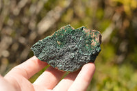 Natural Crystalline Micro Botryoidal Malachite Specimens  x 6 From Tenke Fungurume, Congo - TopRock