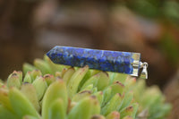 Polished Packaged Hand Crafted Resin Pendant with Lapis Lazuli Chips - sold per piece - From Bulwer, South Africa - TopRock