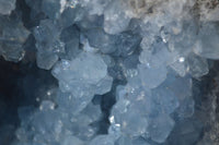 Natural Blue Celestite Geode Specimen  x 1 From Sakoany, Madagascar