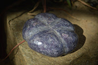 Polished Purple Lepidolite Pumpkin Carvings  x 3 From Zimbabwe - Toprock Gemstones and Minerals 