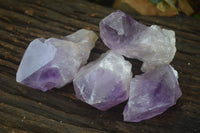 Natural Jacaranda Amethyst Clusters  x 12 From Zambia - Toprock Gemstones and Minerals 