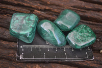 Polished Small Malachite Tumble Stones  x 20 From Congo - Toprock Gemstones and Minerals 