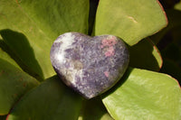 Polished Purple Lepidolite Mica Hearts  x 6 From Madagascar - TopRock