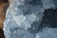 Natural Blue Celestite Geode Specimen  x 1 From Sakoany, Madagascar