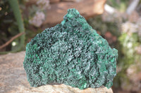 Natural Chatoyant Silky Malachite Specimens  x 3 From Kasompe, Congo