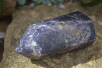 Polished Large Purple Lepidolite With Rubellite Points  x 3 From Madagascar - Toprock Gemstones and Minerals 