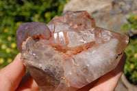 Polished Window Amethyst Crystals x 3 From Akansobe, Madagascar - TopRock