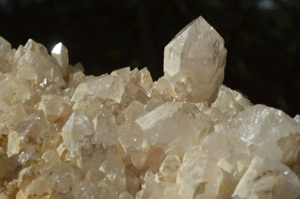 Natural Fairly Large Quartz Cluster Display Piece x 1 From Madagascar - TopRock