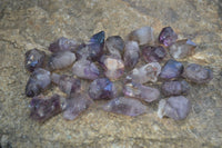 Natural Mini Smokey Amethyst Crystals  x 35 From Chiredzi, Zimbabwe - Toprock Gemstones and Minerals 