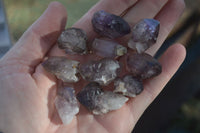 Natural Mini Smokey Amethyst Crystals  x 35 From Chiredzi, Zimbabwe - Toprock Gemstones and Minerals 