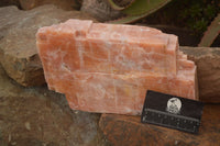 Natural Extra Large Sunset Orange Calcite Specimen x 1 From Spitzkop, Namibia