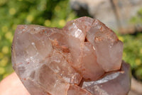 Polished Window Amethyst Crystals x 3 From Akansobe, Madagascar - TopRock