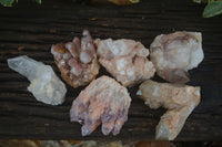 Natural Mixed Selection Of Quartz Specimens  x 6 From Southern Africa - Toprock Gemstones and Minerals 