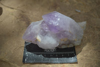 Natural Jacaranda Amethyst Clusters  x 3 From Mumbwa, Zambia - Toprock Gemstones and Minerals 