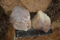 Natural Red Hematoid Quartz Specimens x 12 From Karoi, Zimbabwe - TopRock