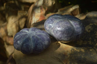 Polished Purple Lepidolite Pumpkin Carvings  x 3 From Zimbabwe - Toprock Gemstones and Minerals 