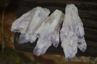 Natural Sugar Amethyst Crystal Clusters  x 24 From Zambia - Toprock Gemstones and Minerals 